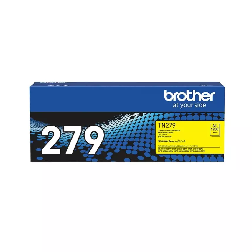 Brother TN-279 Sarı Orijinal Toner - 1