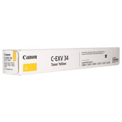 Canon C-EXV-34-3785B002 Sarı Orijinal Fotokopi Toner