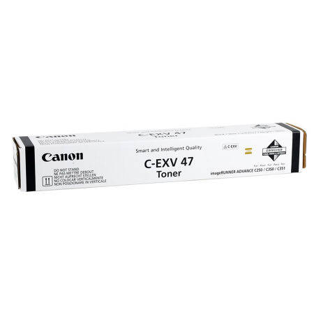Canon C-EXV-47-8516B002 Siyah Orijinal Fotokopi Toner - 1