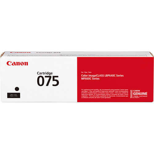 Canon CRG-075 BK (6365C001) Siyah Orjinal Toner  - 1