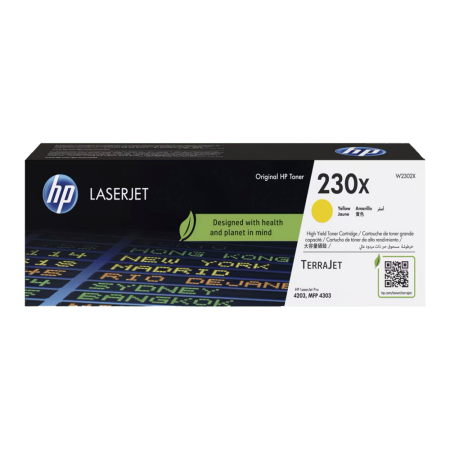 Hp 230X-W2302X Yüksek Kapasiteli Sarı Orijinal Toner - 1