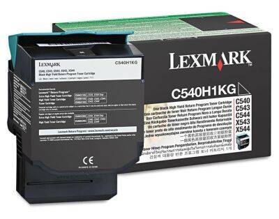 Lexmark C540-C540H1KG Siyah Orjinal Toner Yüksek Kapasiteli - 1