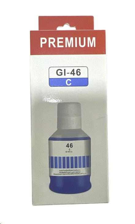 Canon GI46/GX6040  MUADİL MÜREKKEP 135 ML- Mavi  - 1