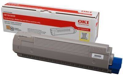 Oki C810-44059117 Sarı Orjinal Toner - 1