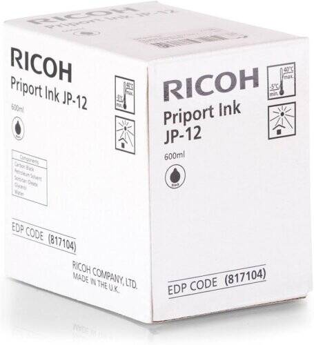 Ricoh 817104 (JP-12) Tekli Paket Orjinal Mürekkep - JP-1215 - 1